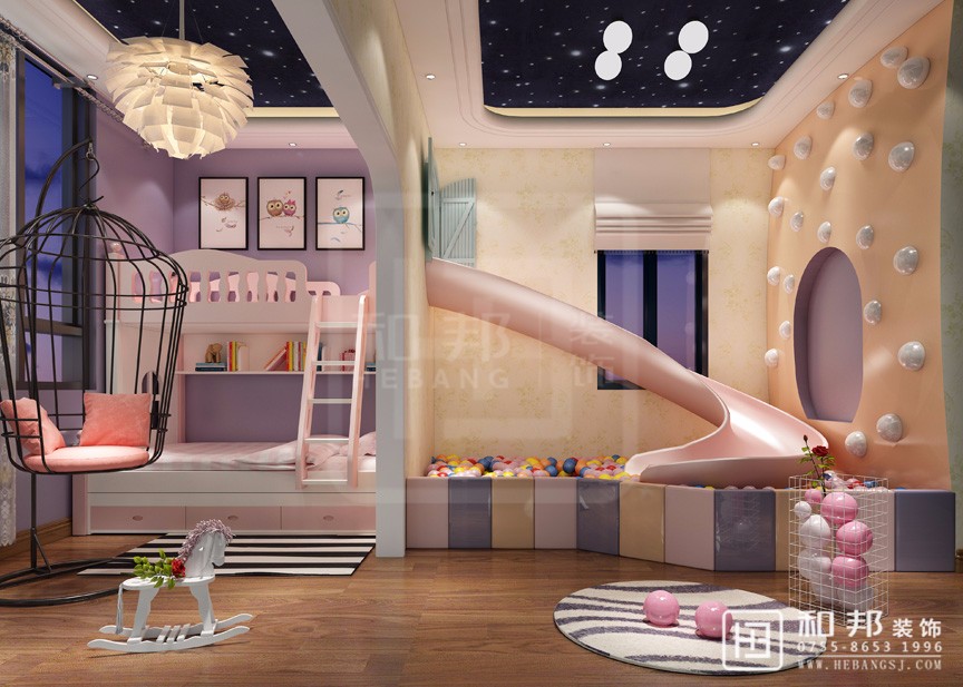 別墅里的兒童房如何打造才最舒適！